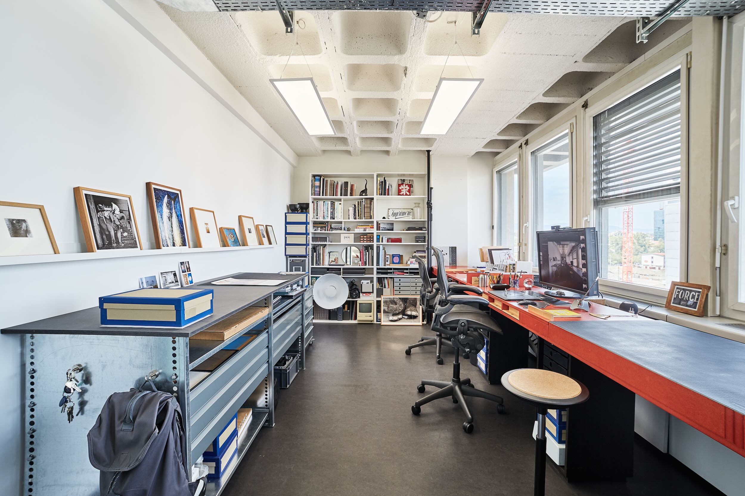 Vue du studio enrique pardo